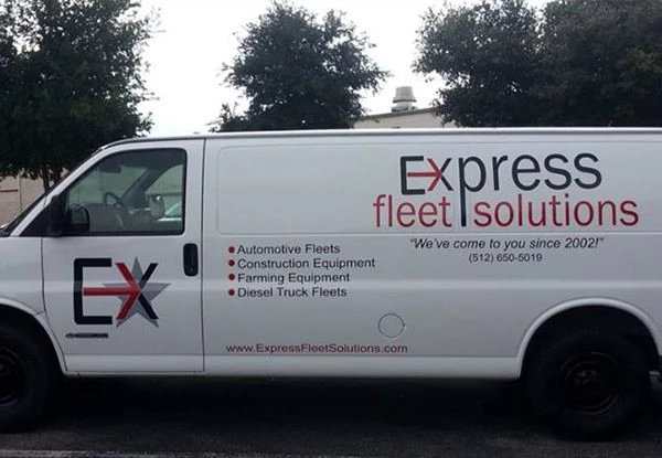  - Vehicle-Graphics-Lettering-express-Image360-RoundRock-TX